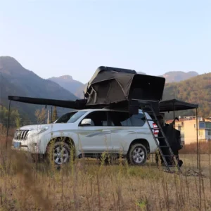 New Style Rooftop Tent Outdoor Camping Hardtop 3-4 Person Car Roof Top Tent With Awning Shelter