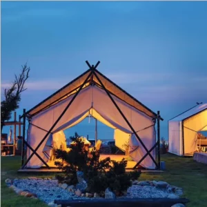New Style Tent Canvas Tent Outdoor Glamping Tent for Resort Party Wedding