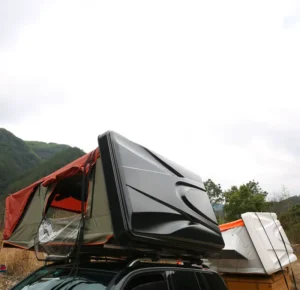 Newest Design HOT Selling Sun Camping Car Mounted Trailer Outdoor Hard Shell Roof Top Tent