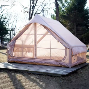 Newly Large Inflatable Camping Tent Air Tube Outdoor Tent Group Family Outdoor Camping