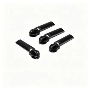 No 5 Black Matte Nylon Zipper Pull Zipper Slider for Outdoor Tent Garment Accessories