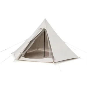 North Gaze Canvas Hot Tent Wind Proof Fire Retardant Durable 4 Season Camping Pyramid Tent