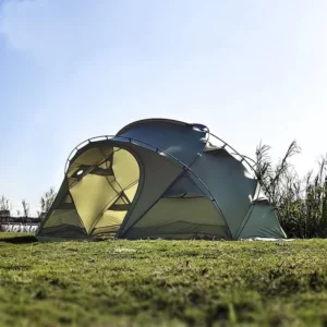 Nylon Fabric Four Seasons Use Outdoor Windproof Rainproof Large Family Shelter Lightweight Spherical Camping Tent