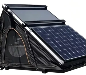 OD03 017 Aluminum Honeycomb Hard Shell Rooftop Tent 1-2 Person Four-season One Bedroom 280G Poly-Cotton Full Blackout