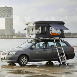 OEM ABS Hard Shell Rooftop Tent 4 Person Off-Road Camping 4×4 Car Rooftop Tent Large Windows