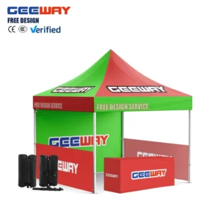 OEM Custom 10×10 Printed Canopy Pop-Up Tent with Walls