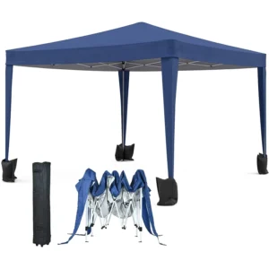 OEM Customized Pop-up Canopy Waterproof Event Tent with 4 Removable Nettings Aluminum PVC for Outdoor Parties