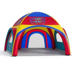 OEM Factory Custom Inflatable Glamping Tent Luxury Waterproof Outdoor Family Air Tent with Pump