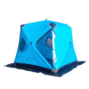 OEM Factory Insulated Ice Fishing Tent 2-4 Person Portable Quick Setup Outdoor Sauna Room