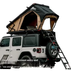 OEM Hard Shell Rooftop Tent Oxford Automatic Opening Lightweight for Offroad Camping Vehicles Factory Direct
