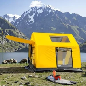 OEM Inflatable Tent Foldable Portable Waterproof Outdoor Cabin Tent Shelter Inflatable House for Camping Resort Glamping Events