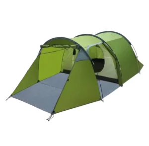 OEM Large Family Tunnel Tent With Separate Living Room and Bedroom Waterproof Outdoor Camping Shelter for 4 Persons