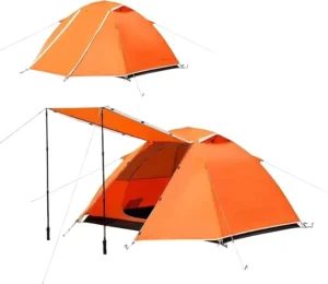 OEM Lightweight Backpacking Waterproof Camping Tent, Easy Setup for Hiking and Travel