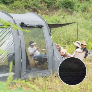 OEM Luxury Family Tunnel Tent 4 8 Person Large Space Waterproof Mesh Porch 4 Season Glamping