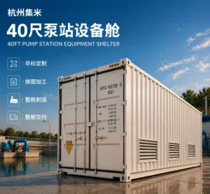 OEM ODM Custom Equipment Shelter Container Manufacturer 20FT 40FT 40HC Steel Enclosure Based on Customer Drawing