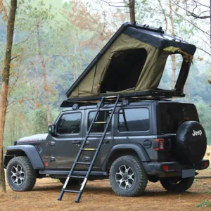 OEM Outdoor 1-3 Person Polyester Waterproof 4×4 Off-road Travelling Foldable Car Truck Camping Hard Shell Roof Top Tent