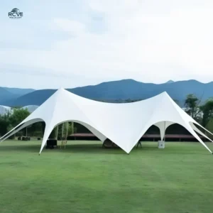 Octopus Shape Oversized Four-season Outdoor Canopy Camping Tent Fiberglass Frame Multiple Sizes for Party Beach Hiking Glamping