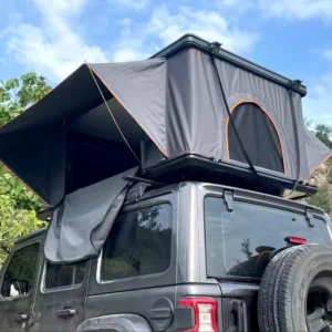 Off Road 4WD Touring Car Tents 4 Man Heavy Duty Rooftop Tent Aluminum RTT Hard Shell Car Roof Top Tent for 4×4 Supplier