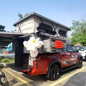 Off Road Aluminum Camping Travel Pickup Truck Caravan Truck Camper for Hilux
