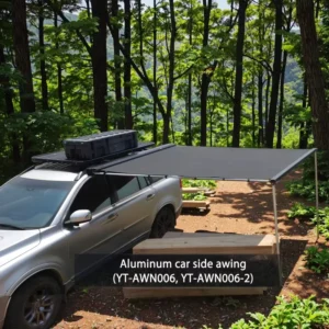 Off Road Car Outdoor RV Extendable Rooftop Side Awning 4×4