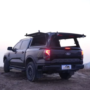 Off-Road Tonneau Cover Truck Canopy 4×4 Aluminum Alloy Truck Topper for Tacoma and GMC Sierra 1500