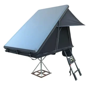 Off-Road Triangle Tent Hard-Shell Rooftop Tent Aluminum Outdoor Waterproof Car Rooftop Tent