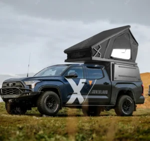 Off Road Wedge Truck Camper Canopy Pop up Tacoma Truck Bed Camper