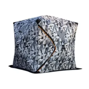 One-Bedroom 4-Person Oxford Fabric Automatic Pop-Up Insulated Winter Fishing Tent