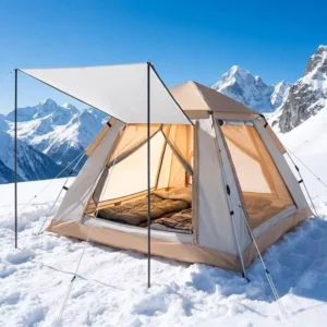One Touch Automatic Pop up Camping Tent Zero Assembly One Second Setup