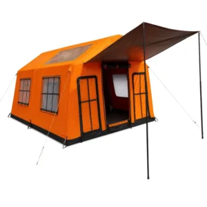Orange 3x5m Inflatable Relief Tent for Animal Rescue and Temporary Veterinary Care in Disaster Areas