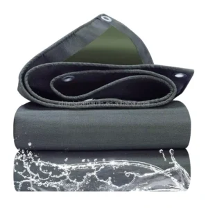 Organic Silicon Canvas Woven Tarpaulin Tent Accessories Heavyweight Outdoor Waterproof Ripstop Knitted