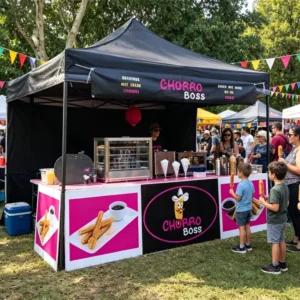 Outdoor 10FT Canopy Tent for Street Food Stall and Exhibitions