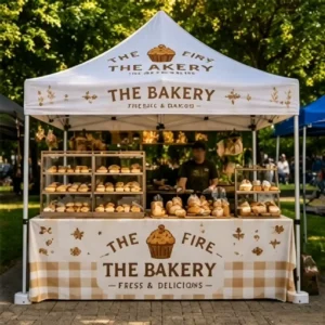 Outdoor 10FT Canopy Tent for Street Food Stalls and Exhibitions