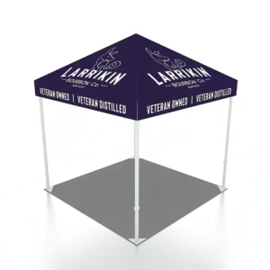Outdoor 10×10 Pop up Tent Quick Setup Portable Trade Show Events Waterproof Custom Print