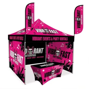 Outdoor 10x10ft and 10x20ft Custom Printed Trade Show Marquee Gazebo Canopy Tent