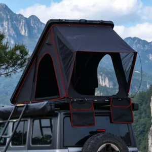 Outdoor 2 Person SUV Aluminum Hard Shell 4×4 Camping Car Roof Tent with 600D Oxford