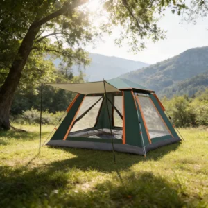 Outdoor 3 4 Person All Season Camping Tent Fully Automatic Ultra Lightweight Oxford Cloth 1000 1500mm Waterproof Ready Use