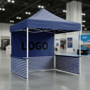 Outdoor 3×3/6×3 Folding Gazebo Replacement Cover for Advertising and Booths