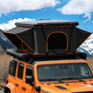 Outdoor 4 Season Customized Oxford Fabric UV Protection Aluminum Hardtop Rooftop Camping Tent