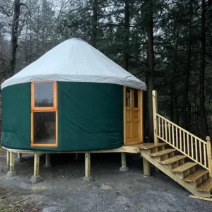 Outdoor 5m 6m Mongolian Dome Camping Yurt Tent