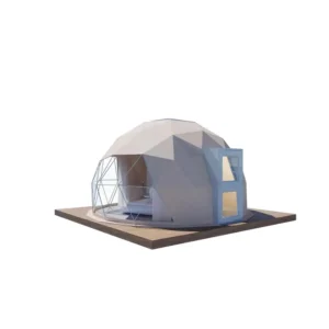 Outdoor 6m Transparent Garden Igloo Glamping Hotel House Geodesic Dome Tent