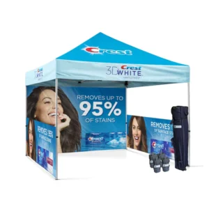 Outdoor Advertising Aluminum Alloy Folding Tent with Four-Legged Cloth Canopy for Exhibitions
