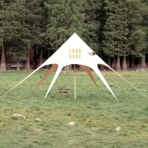 Outdoor Advertising Star Canopy Tent Aluminum Frame Custom Color Waterproof Windproof Shelter