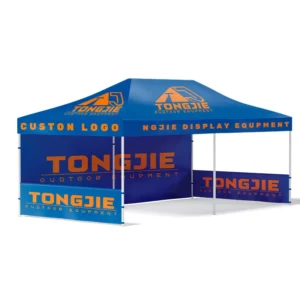 Outdoor Advertising Tent Aluminum Frame Carbon Fiber Poles Folding Pop-Up Canopy Marquee Promotional Market