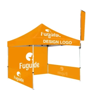 Outdoor Advertising Tent Aluminum Hexagon Frame Oxford Fabric Tradeshow Exhibition Display Folding Sunshade