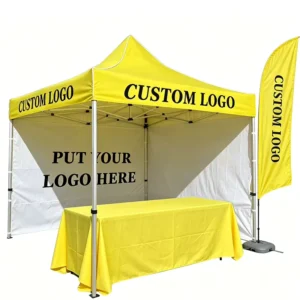 Outdoor Advertising Tent Custom Printed Logo Folding Event Marquee
