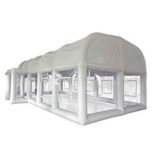 Outdoor Airtight Inflatable Tent for Party 10x5m Customized PVC Pool Cover Tent