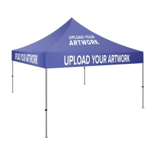 Outdoor Aluminum 10 x 10 ft Pop-Up Canopy Tent with Printed Logo