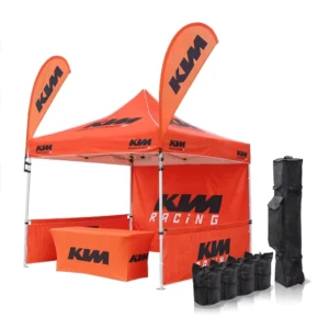 Outdoor Aluminum 3x3m/10×10 Pop-Up Canopy Tent with Custom Print