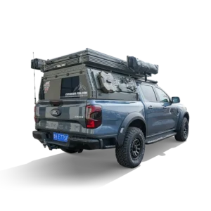 Outdoor Aluminum 4×4 Truck Canopy With Removable Top For Pickup Truck Campers